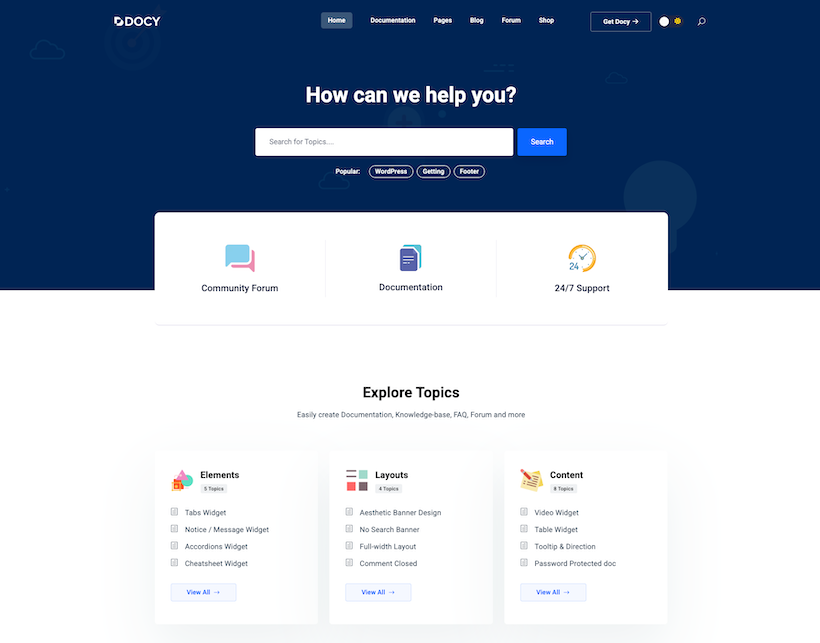 Classic Helpdesk demo