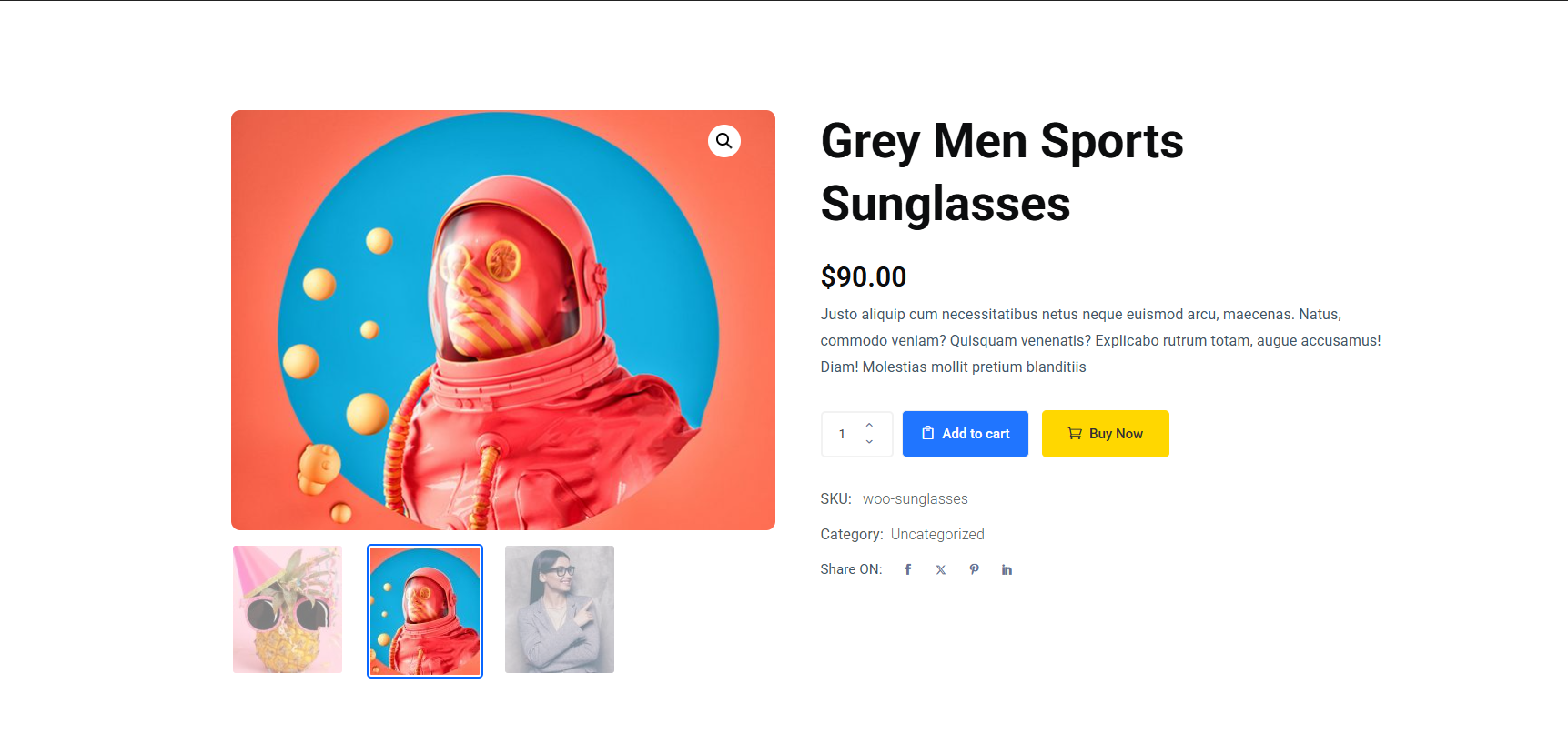 Docy WooCommerce single product page